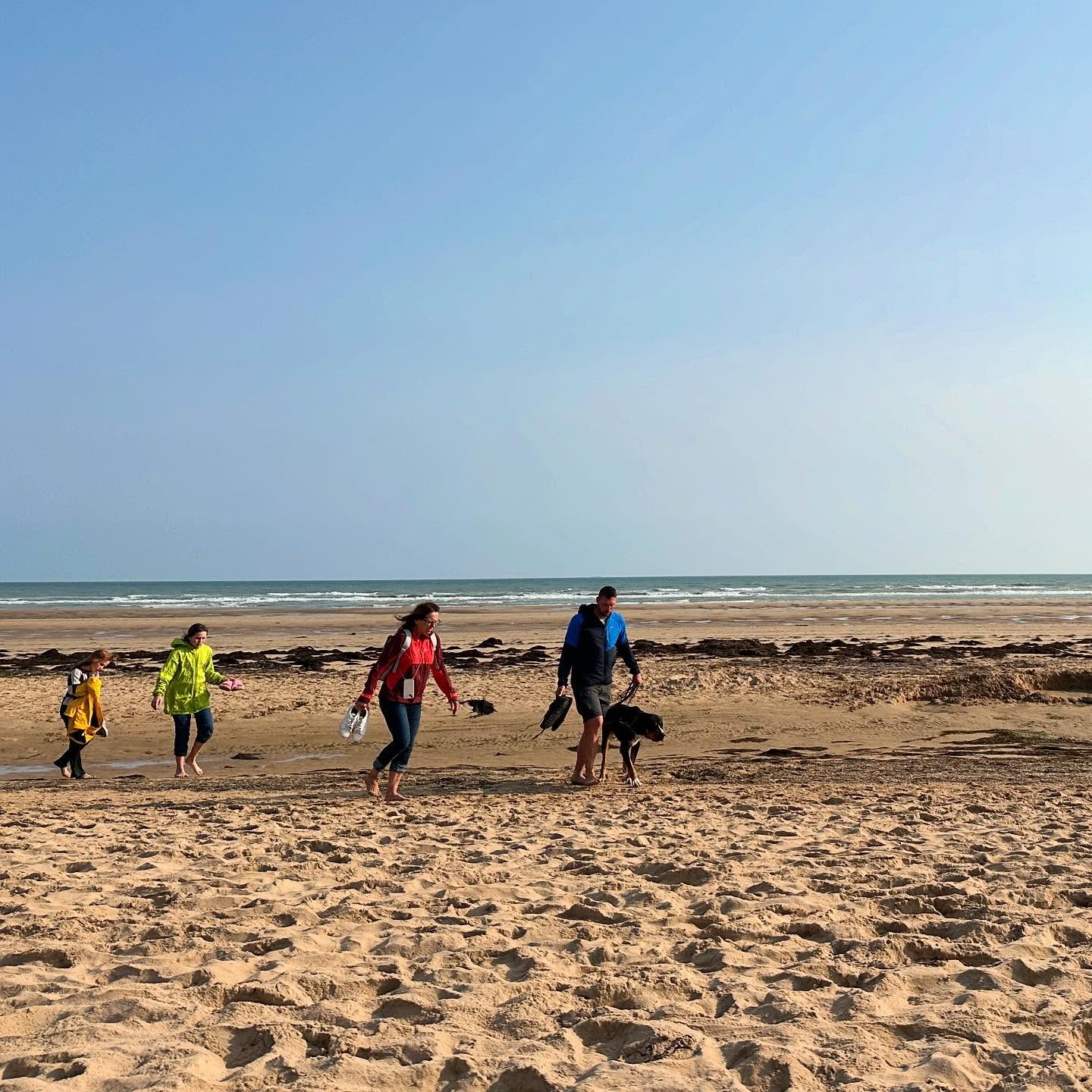 My new Substack is live! A morning at Ohama Beach in Normandy. To read the full story, visit my account with bio link. (free post) 

When I woke up at 5:30 a.m., my friends-hosts in Normandy were just back from a wedding party I had declined to join 