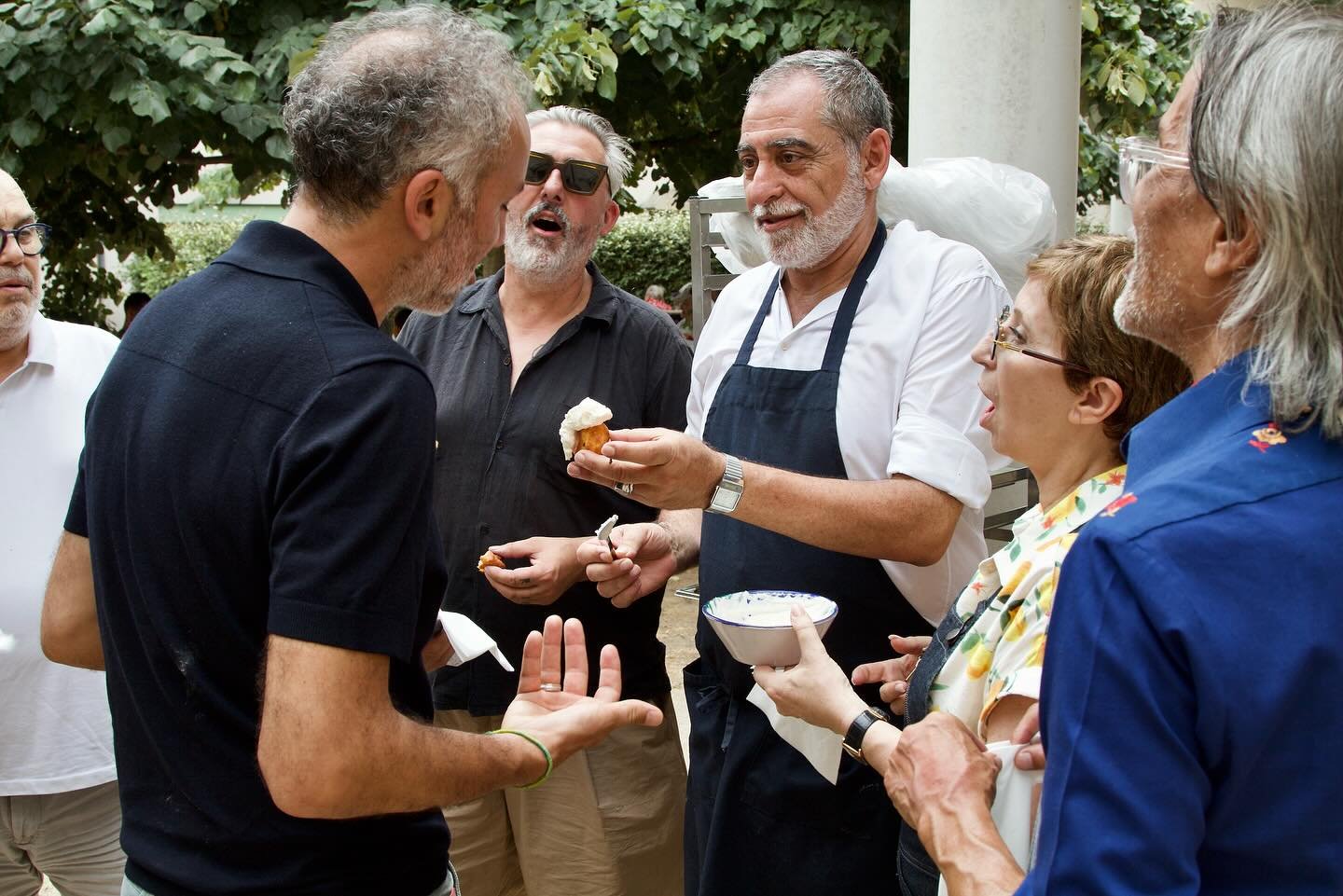 Episode 5 and finale of Lucien Chef Ambition at La Maison Paisible: The Guests. 

It's 11.30am on the opening day: we are ready to welcome the residents of nursing home and special guests for the opening luncheon. 

Tiphanie Romain, Stephane Ibars, C