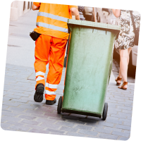 Action Carting Person Recycling